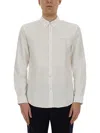 Hugo Boss Regular Fit Shirt With Long Sleeves In White