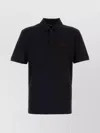 Hugo Boss Paddy Polo Shirt With Drop-needle Stitching In Black