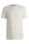 Hugo Boss X Aston Martin T-shirt With Embossed Logo In White