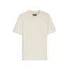 Hugo Boss Cotton-silk T-shirt With Prince Of Wales Check In Neutral