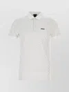 Hugo Boss White Stretch Cotton Polo Shirt In White