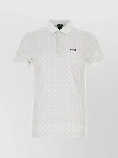 HUGO BOSS COTTON STRETCH POLO SHIRT