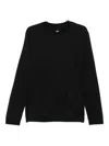 Hugo Boss Cotton Sweater In Black