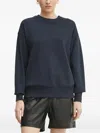 Hugo Boss Cotton Sweatshirt In Gray