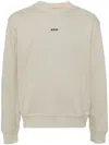 Hugo Boss Sweatshirt Hugo Men Color Beige In Brown