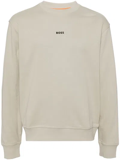 HUGO BOSS COTTON SWEATSHIRTS
