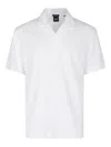 Hugo Boss Boss Cotton And Linen Polo Shirt