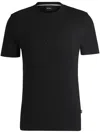 Hugo Boss Cotton T-shirt In Black
