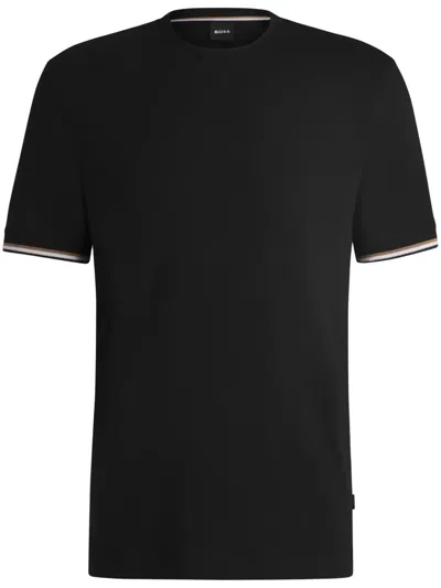 Hugo Boss Boss T-shirts And Polos In Black