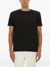Hugo Boss Short Sleeve Crew Neck Basic T-shirt In Black