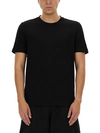 Hugo Boss Cotton T-shirt In Black
