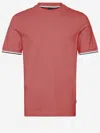 Hugo Boss Boss Basic Cotton T-shirt In Pink