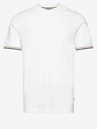 Hugo Boss Cotton T Shirt In White