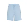 HUGO BOSS COTTON-TERRY REGULAR-FIT SHORTS WITH LOGO BADGE