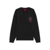 Hugo Boss Cotton-terry Sweatshirt With Bird Artwork
