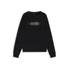 Hugo Boss Cotton-terry Sweatshirt With Logo Detail In Black