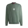 Hugo Boss Hugo Dinkam Sweatshirt Green In Green