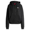 Hugo Boss Cotton-terry Zip-up Hoodie With Embroidered Stacked Logo