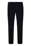 Hugo Boss Cotton Trousers With Front And Back Pockets In Black