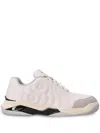 Hugo Boss Courtstride Logo-embossed Sneakers In Neutrals