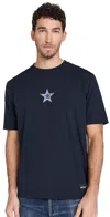 Hugo Boss X Nfl Stretch-cotton T-shirt With Special Branding In Black