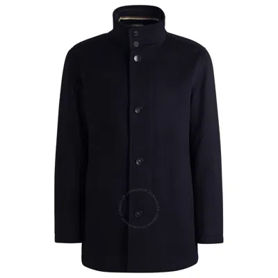 Hugo Boss Coxtan Short Coat In Blue