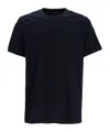 Hugo Boss Crew-neck Cotton T-shirt In Black