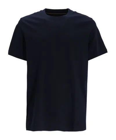 Hugo Boss Crew-neck Cotton T-shirt In Black