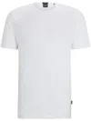 Hugo Boss Tiburt Regular-fit T-shirt In White