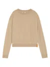 Hugo Boss Crew-neck Long-sleeves Sweater In Neutral