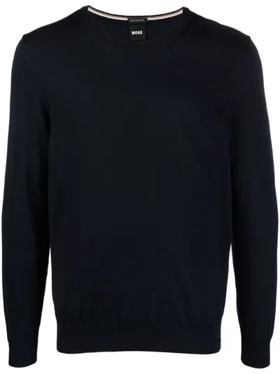 HUGO BOSS CREW NECK PULLOVER SWEATER