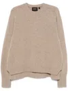 Hugo Boss Crew-neck Sweater In Gray