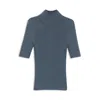 Hugo Boss Crew-neck Sweater In Merino Wool In Blue