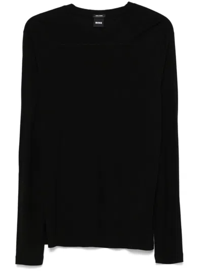 Hugo Boss Crew Neck T-shirt In Black
