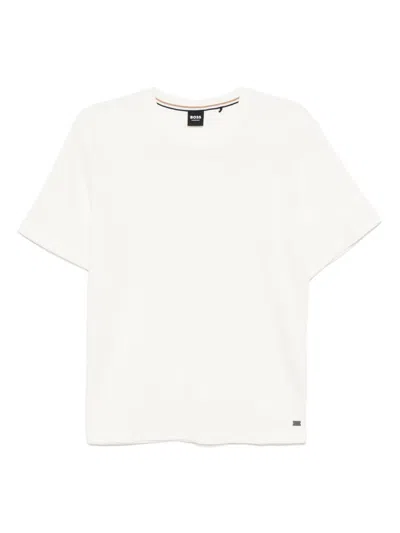 Hugo Boss Crew-neck T-shirt In White