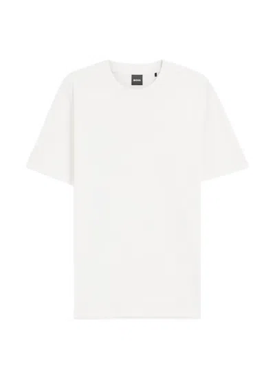 Hugo Boss Crew-neck T-shirt In White
