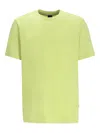 Hugo Boss T-shirt Boss Men Color Pistachio In Yellow