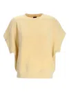 Hugo Boss Crew-neck T-shirt In Yellow