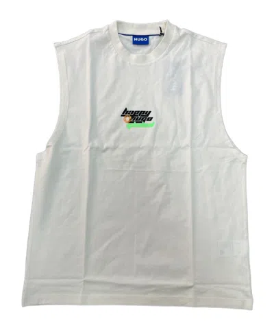 Hugo Boss Crew Neck Vest In White