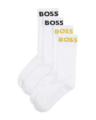Hugo Boss Crew Socks, Pack Of 2