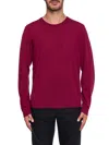 Hugo Boss Leno Slim Fit Crewneck Sweater In Red