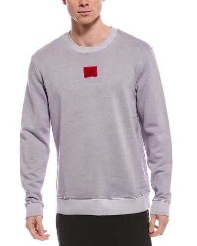 Hugo Boss Crewneck Sweatshirt In Purple