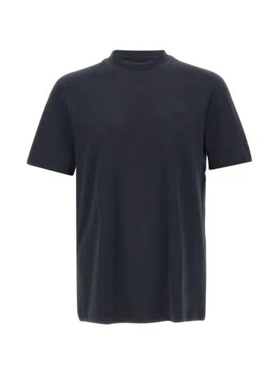 Hugo Boss Crew-neck T-shirt In Blue