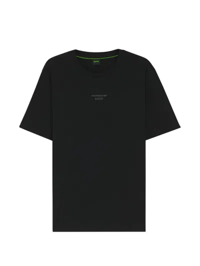 Hugo Boss Crew-neck T-shirt In Multi