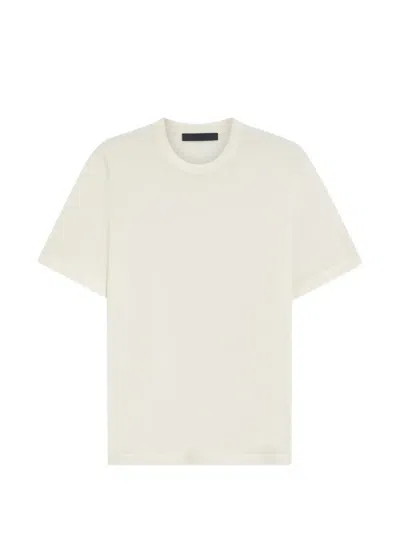 Hugo Boss Crew-neck T-shirt In Neutral