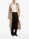 Hugo Boss Cropped Button-down Shirt In White