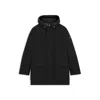 Hugo Boss Cropped Down Jacket With Water-repellent Finish In Black