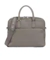 Hugo Boss Crosstown Briefcase In Gray