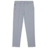 Hugo Boss Cuffed Pants In Water-repellent Four-way-stretch Twill In Gray