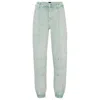 Hugo Boss Cuffed Relaxed-fit Cargo Jeans In Rigid Denim In Green